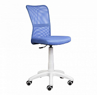 Кресло поворотное  AksHome  EVA ткань-сетка, (голубой)