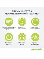 Опрыскиватель Greenworks GSP1250 (6952909016948)