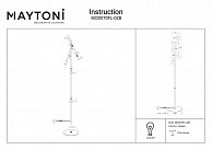 Торшер Maytoni MOD070FL-02B