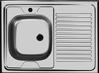 Кухонная мойка Ukinox STD800.600 ---5C 0LS нержавеющая сталь, хром