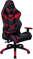 Кресло поворотное Седия VIPER чёрный+красный
