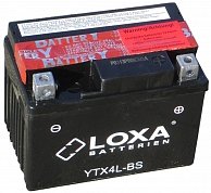 Аккумулятор LOXA  YTX 4L-BS 3Ah (35A(CCA)
