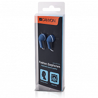 Наушнки Canyon  CNS-CEP03BL  Stereo earphones with micophone, Dark blue