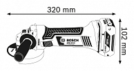 Угловая шлифмашина Bosch GWS 18-125 V-Li (060193A30B)
