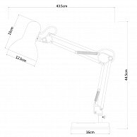 Настольная лампа Arte Lamp A1330LT-1AB