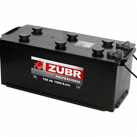 Аккумулятор Zubr 190Ah (bolt)
