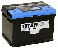 Аккумулятор Titan Euro Silver  60Ah R+ (низкий)