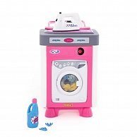Игровой набор Полесье Carmen №2 со стиральной машиной розовый (в пакете)  (47939)