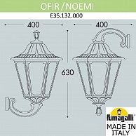 Светильник уличный настенный Fumagalli Noemi E35.132.000.WXH27