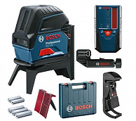 лазерный нивелир Bosch GCL 2-50 + RM1 + BM3 + LR6 + кейс Синий