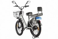 Велогибрид  Green City e-ALFA Fat серебристый