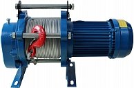 Лебедка электрическая тяговая стационарная Shtapler KCD (J) 500/250кг 30/60м 220В синий (71058937)