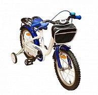 Велосипед  Mars 16 G1601  BLUE(MATT)/WHITE (голубой/белый)