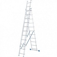 Лестница Сибртех трехсекционная 3х11 ступеней