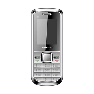 Мобильный телефон  Maxvi M2 DS  Silver