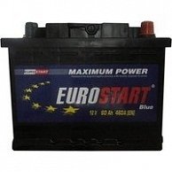 Аккумулятор Eurostart  6CT-60   Blue  60 А/ч