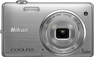 Цифровая фотокамера NIKON Coolpix S5200 серебристая