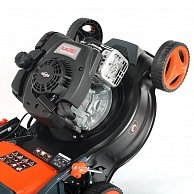 Газонокосилка бензиновая Patriot PT 42BS + Подарок Масло G-Motion HD SAE 30 4Т TERRA 2л оранжевый, черный