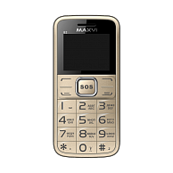 Мобильный телефон Maxvi B2 DS  Gold