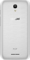 Мобильный телефон Alcatel 5051D (POP 4) серебристый металлик
