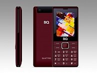 Мобильный телефон BQ  Quattro  (BQ-2412) Темно-Красный