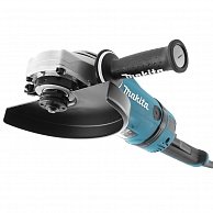 Шлифовальная машина Makita GA9030F01 серый, синий, черный