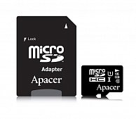 Карта памяти Apacer microSDHC 16Gb AP16GMCSH10U1-R with 1 Adapter