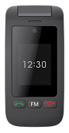 Мобильный телефон Vertex C309 черный