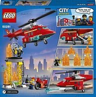 60281 60281 Спасательный пожарный вертолёт LEGO CITY