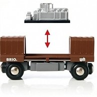 Игровой набор Brio Товарный поезд с раздвижными вагонами  33567