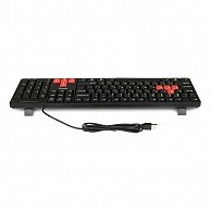 Клавиатура DIALOG KS-030U Black-Red Standart USB