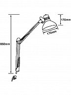 Светильник Arte Lamp A6068LT-1AB бронза