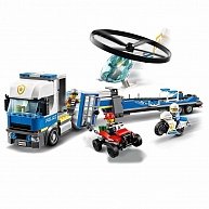 Конструктор LEGO  Полицейский вертолётный транспорт (60244)