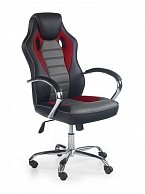 Кресло компьютерное  Halmar SCROLL  черно/красно/серый (V-CH-SCROLL-FOT-CZERWONY)