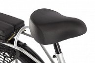 Велогибрид  Green City e-ALFA Fat серебристый