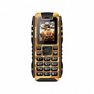 Мобильный телефон Vertex K202, защищенный хаки/коричневый