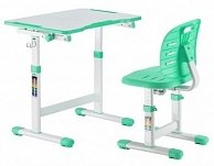 Комплект парта и стул FUNDESK Omino зеленый