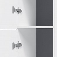 Шкаф-полупенал для ванной AM.PM Gem M90CHL0306WG (левый) белый 1281205