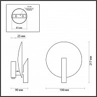 Бра Odeon Light 4229/1WL FLORENCE