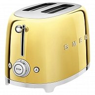 Тостер Smeg TSF01GOEU золотой