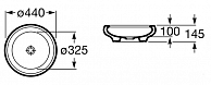 Умывальник Roca Art 44 ( 327220000)