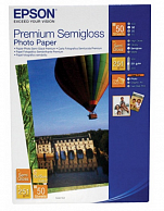 Бумага  Epson Premium Semigloss Photo Paper 10х15, 50л