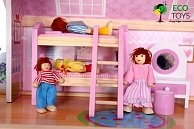 Домик для кукол Eco Toys  1 (4110) «Сказочная резиденция»