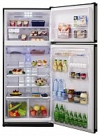 Холодильник с верхней морозильной камерой Sharp SJ-GC700VBK