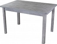Обеденный стол Домотека Джаз ПР-1 80x120-157 серый бетон/серый/04