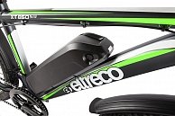 Велогибрид  Eltreco  XT 850 new   (серый/зеленый)