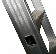 Лестница стремянка профессональная Tarko T24107 нержавеющая сталь