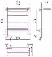 Полотенцесушитель Сунержа 020-5207-5040