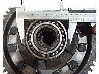 Дифференциал в сборе с шестернями для мини-трактора Rossel XT20D