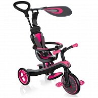 Велосипед трехколесный Globber Explorer Trike 4в1 розовый 632-110-2